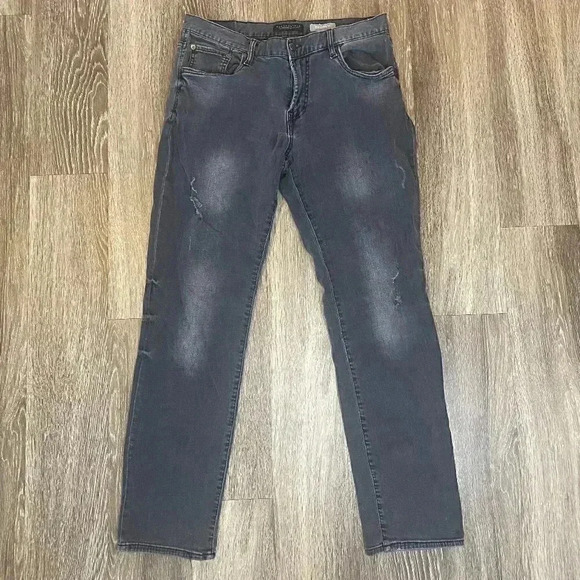 Mens Aeropostale Light Black Jeans - 34x32 - Picture 1 of 9